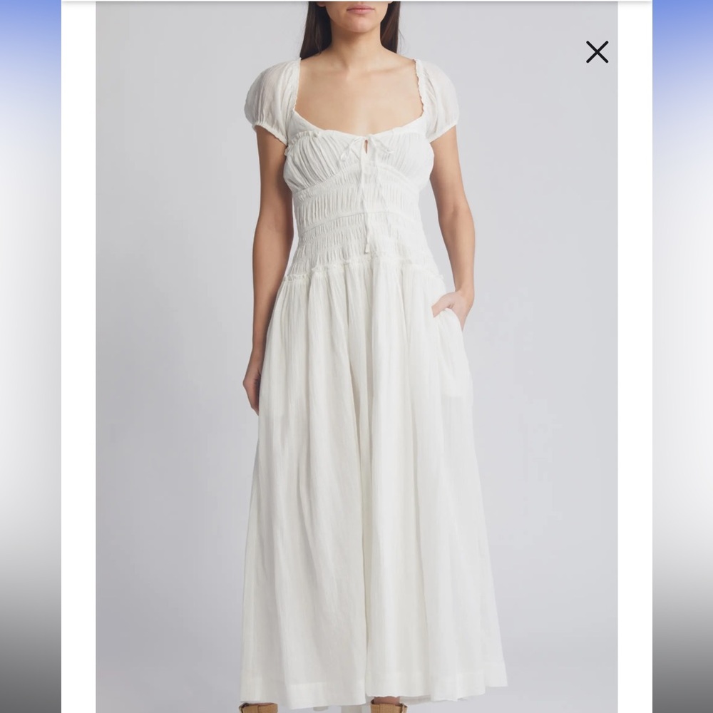 Free People Feeling Bonita Strappy Back Maxi Dress